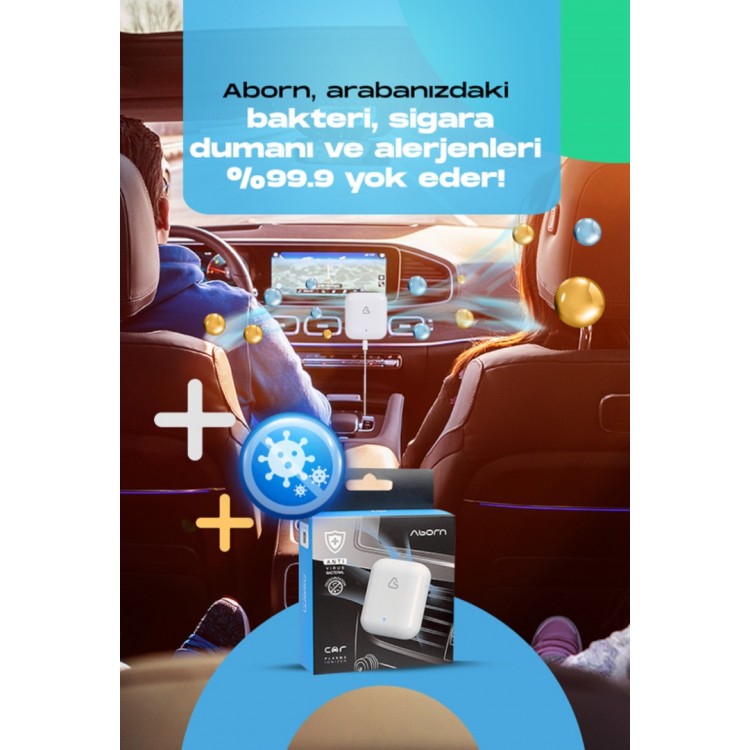 Aborn Araç İçi Hava Temizleme Aborn Araç İçi Hava Temizleme