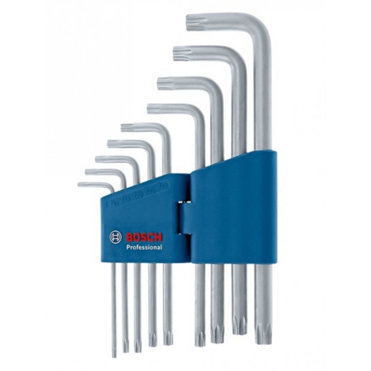 Bosch Professional 9 parça Torx Allen Anahtarı Seti 1600 A01 TH4