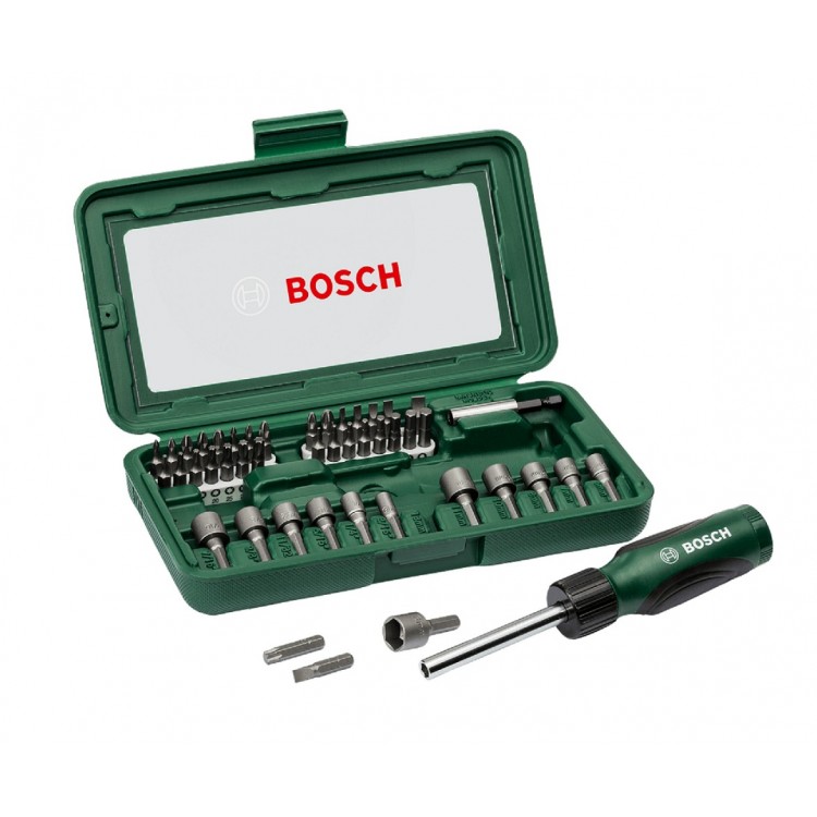 Bosch 2607 019 504 Tornavida Seti DIY 46 Parça