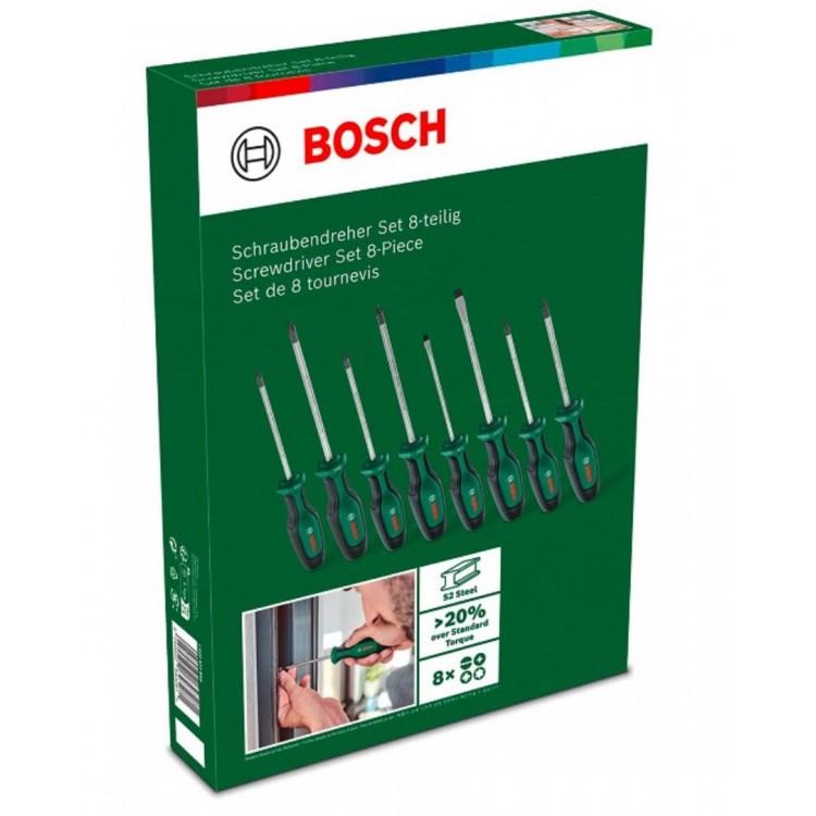 Bosch Tornavida Seti 8 Parça 1600 A02 BX8