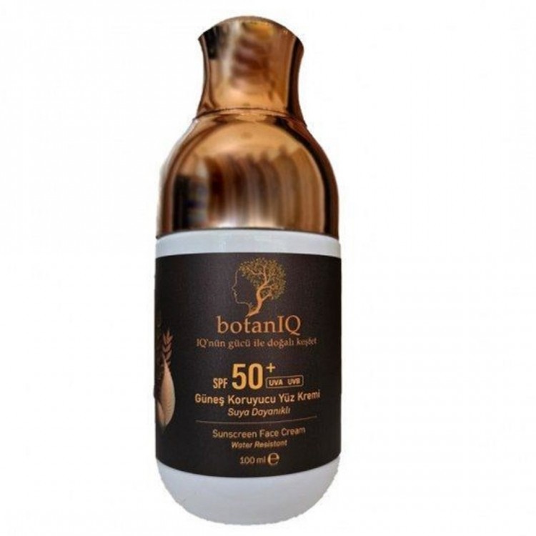 BotanIQ SPF 50+ Güneş Koruyucu Yüz Kremi 100 ml