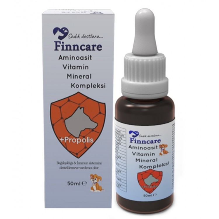 Finncare Aminoasit Vitamin Mineral Kompleksi Köpekler için 50 ml Bgon BG067