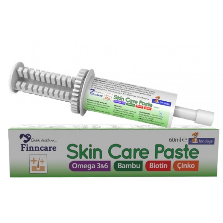 Finncare Skin Care Paste Deri ve Tüy Bakım Macunu Köpekler için 60 ml Bgon BG070