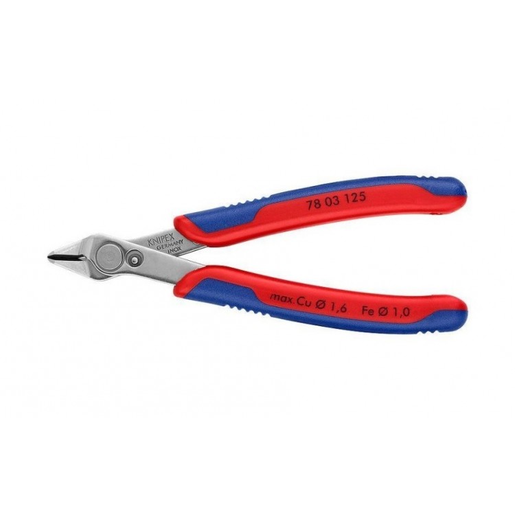 Knipex 78 03 125 Elektronikçi Yan Keski Süper Knips