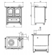 La Nordica Favola Family 3 5 Cappuccino Kuzine Soba 7013003