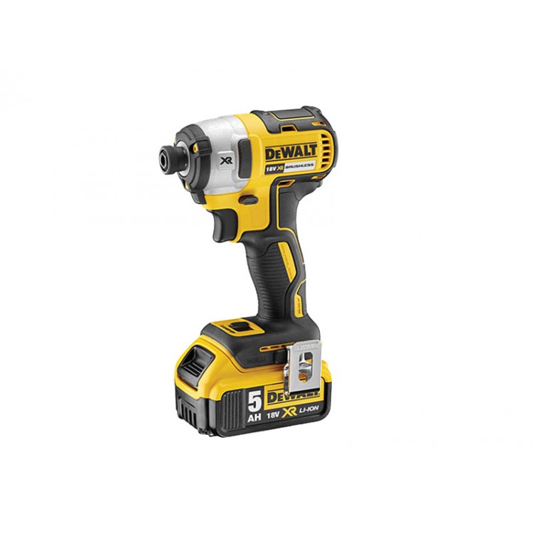 Dewalt DCF887P2-QW 18V/5.0Ah Li-ion Çift Akülü Kömürsüz Profesyonel Darbeli Tornavida