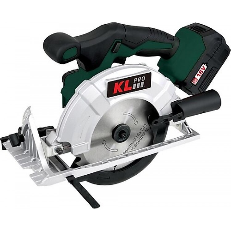 KL PRO KLDAT18B-50 18Volt/5.0Ah Li-Ion Kömürsüz Profesyonel Daire Testere