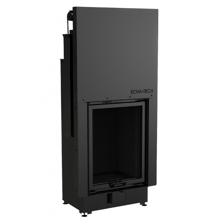 Echa Tech Asansörlü Çelik Şömine Haznesi Düz 60 x 80 D
