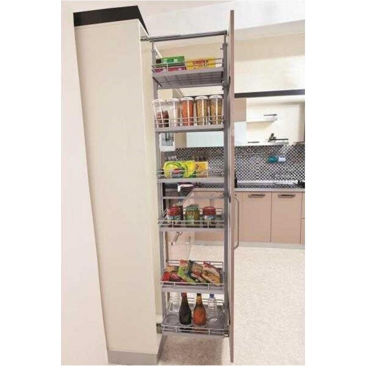 Çağdaş Plastik Tabanlı Kiler 6 Sepetli 50 cm PK48
