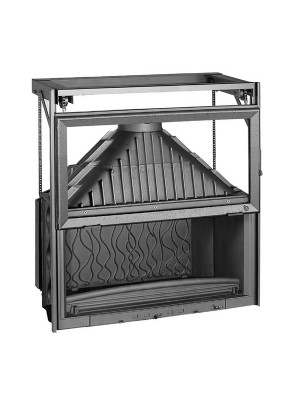 Invicta Asansörlü Şömine Haznesi 1100 Grande Vision 6811 44