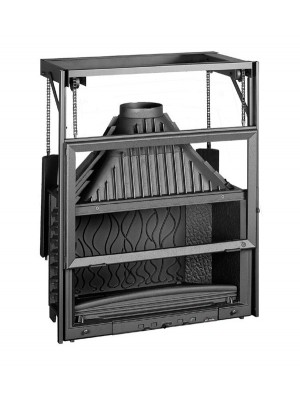 Invicta Asansörlü Şömine Haznesi 900 Grande Vision 6890 44